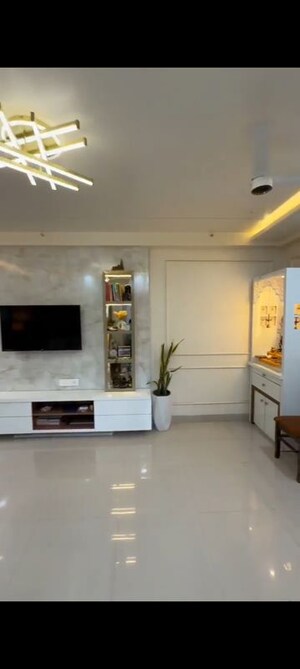 Living Room in 2 BHK Apartment at Bramhacorp F Residences, Kalyani Nagar – for Rent