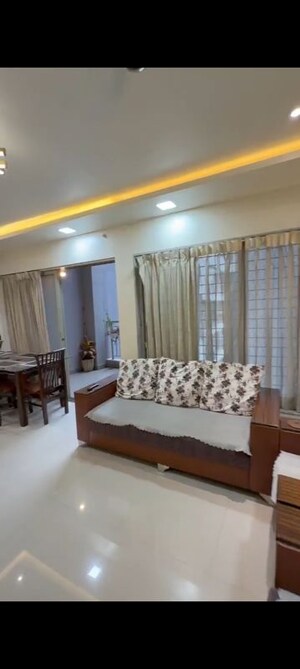 Living Room in 2 BHK Apartment at Bramhacorp F Residences, Kalyani Nagar – for Rent