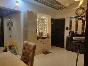 Living Room in 2 BHK Apartment at Rhythm Serenity Heights, Andheri East – for Sale