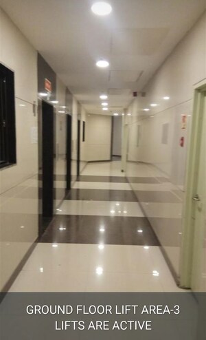 Building Lobby in 2 BHK Apartment at Indiabulls Greens, New Panvel – for Rent