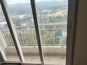 Balcony in 2 BHK Apartment at Indiabulls Greens, New Panvel – for Rent