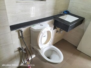 Bathroom in 2 BHK Apartment at Indiabulls Greens, New Panvel – for Rent