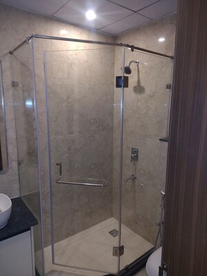 Bathroom in 3 BHK Builder Floor at Raj One Good Earth, Sector 71 – for Rent