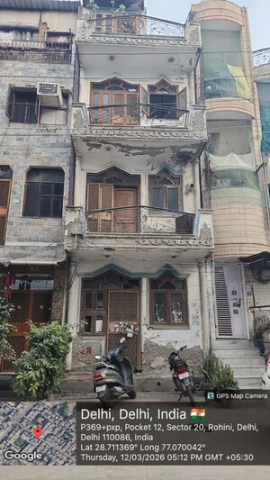  Independent House – Exterior View View at Rohini Sector 20 - for Sale