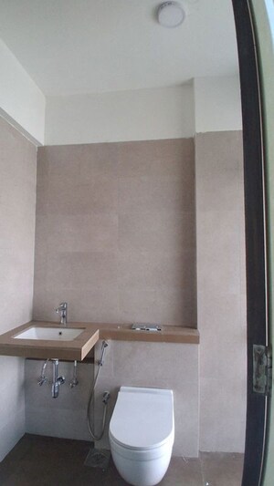 Bathroom in 2 BHK Apartment at Ashapura F Residences, Malad East – for Rent
