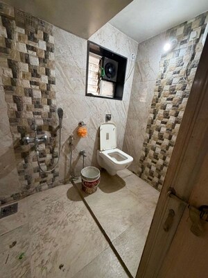 Bathroom in 1 BHK Apartment at Vijay Vanaz Pariwar CHS, Kothrud – for Rent