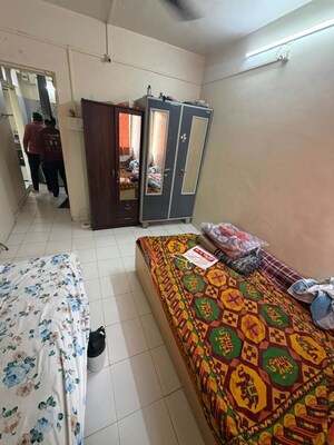 Bedroom in 1 BHK Apartment at Shantiban CHS, Kothrud – for Rent
