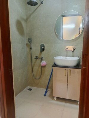 Bathroom in 2 BHK Builder Floor at Malviya Nagar – for Rent