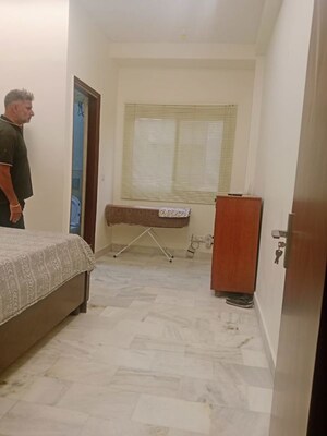 Bedroom in 2 BHK Builder Floor at Malviya Nagar – for Rent