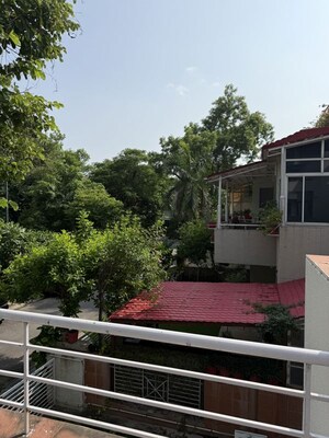 Balcony in 4 BHK Villa at Unitech Greenwood City Apartment, Sector 45 – for Rent