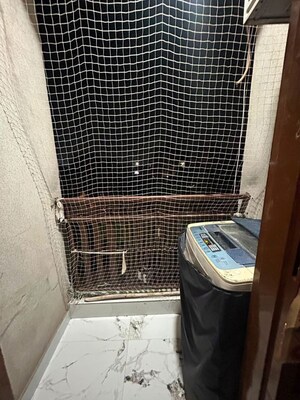 Bathroom in 1 BHK Apartment at Neb Sarai – for Rent