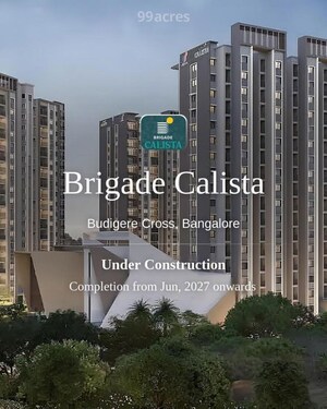 3 BHK Apartment – Exterior View View at Brigade Calista, Budigere - for Sale
