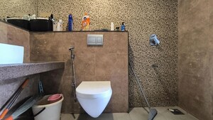 Bathroom in 2 BHK Apartment at Golden City Complex, Mira Road – for Rent