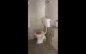Bathroom in 3 BHK Builder Floor at Khirki Extension – for Sale