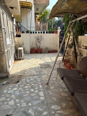 Balcony in 2.5 BHK Builder Floor at Hauz Khas – for Rent