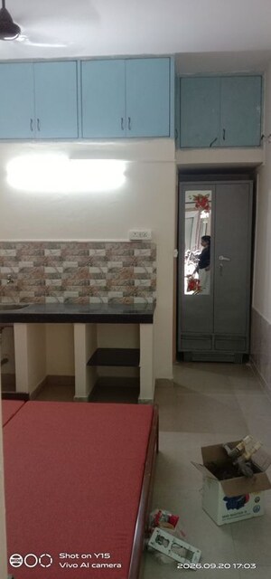 Kitchen in 1 RK Apartment at Arun Vihar Sector 37, Sector 37 – for Rent