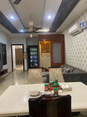 Living Room in 3 BHK Builder Floor at Ansals Sushant City – for Sale