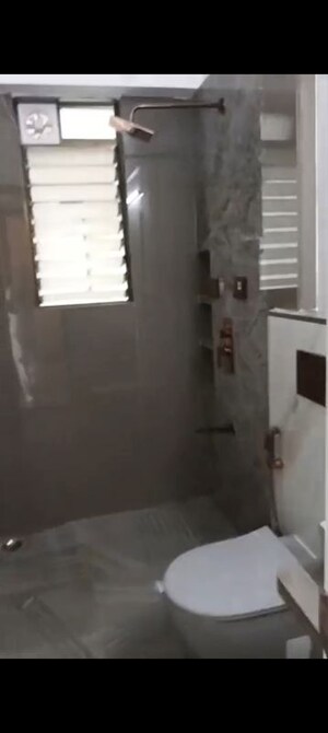 Bathroom in 3 BHK Apartment at Regency Anantam, Dombivli East – for Rent