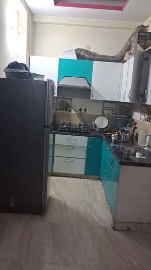 Kitchen in 2 BHK Builder Floor at Avantika Colony – for Sale