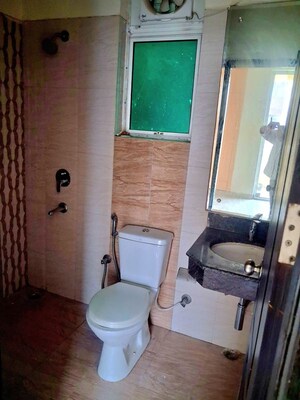 Bathroom in 3 BHK Builder Floor at Ansal API Esencia, Sector 67 – for Rent