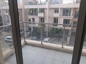 Balcony in 3 BHK Builder Floor at Ansal API Esencia, Sector 67 – for Rent