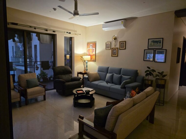 Living Room, century-ethos 3 Bedroom 3075 Sq.Ft. Apartment In Hebbal Bangalore 10691475