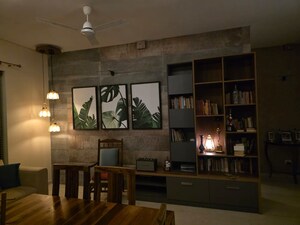 Living Room in 3 BHK Apartment at Century Ethos, Hebbal – for Rent