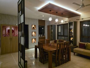 Living Room in 3 BHK Apartment at Century Ethos, Hebbal – for Rent
