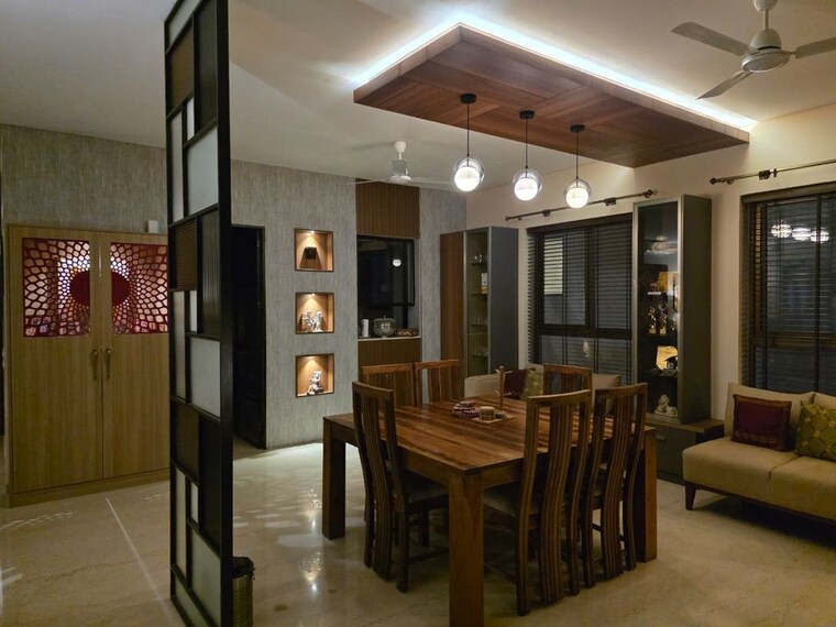 Living Room, century-ethos 3 Bedroom 3075 Sq.Ft. Apartment In Hebbal Bangalore 10691475