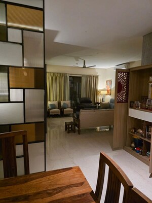 Living Room in 3 BHK Apartment at Century Ethos, Hebbal – for Rent