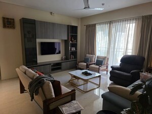 Living Room in 3 BHK Apartment at Century Ethos, Hebbal – for Rent