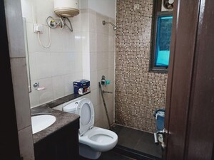 Bathroom in 2 BHK Apartment at Unitech The Residences Gurgaon, Sector 33 – for Rent