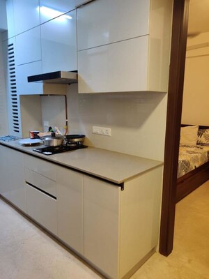 Kitchen in 1 BHK Apartment at Hiranandani Zen, Powai – for Rent