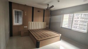 Bedroom in 4 BHK Apartment at Aparna Luxor Park, Kondapur – for Rent