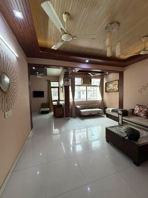 Living Room in 2 BHK Apartment at Rail Vihar Apartment, Sector 15 – for Rent