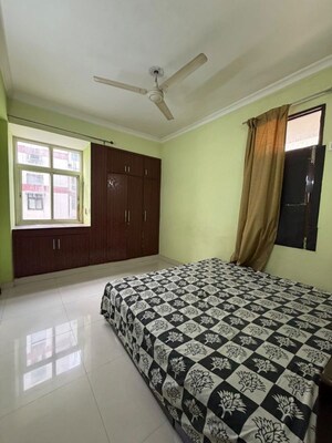 Bedroom in 2 BHK Apartment at Rail Vihar Apartment, Sector 15 – for Rent