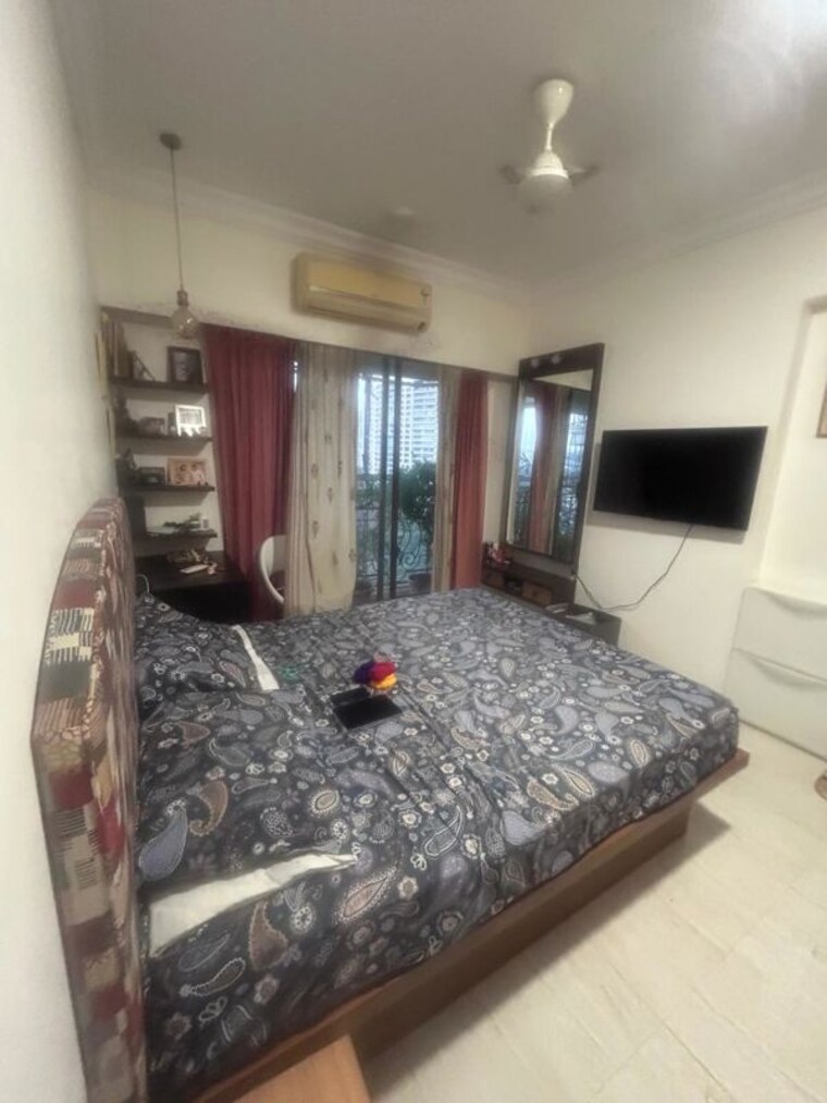 Bedroom, lake-primrose 2.5 Bedroom 1250 Sq.Ft. Apartment In Powai Mumbai 10691573