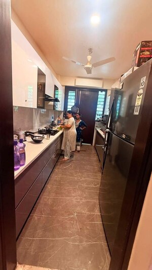 Kitchen in 3.5 BHK Builder Floor at Malibu Town – for Rent
