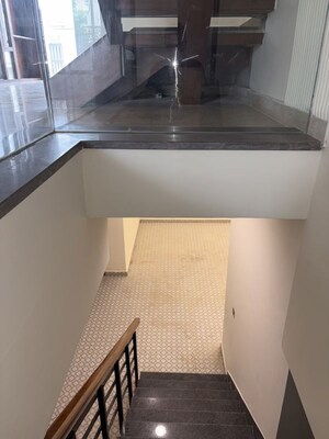 Staircase in 5 BHK Independent House at Aerocity – for Sale