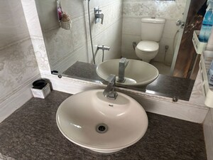 Bathroom in 3 BHK Apartment at Squarefeet Pradeep CHS, Panch Pakhadi – for Rent