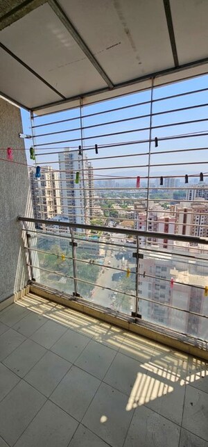 Balcony in 1 BHK Apartment at Bhairaav Goldcrest Residency, Ghansoli – for Rent