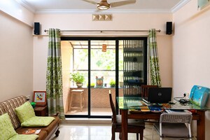 Living Room in 2 BHK Apartment at Raunak Unnathi Gardens, Pokhran Road No One – for Sale