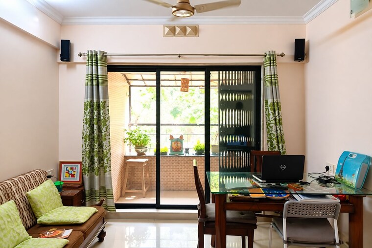 Living Room, raunak-unnathi-gardens 2 Bedroom 720 Sq.Ft. Apartment In Pokhran Road No One Thane 10691653