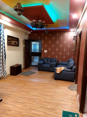 Living Room in 2 BHK Apartment at Supertech Eco Village II, Sector 16b Greater Noida – for Rent