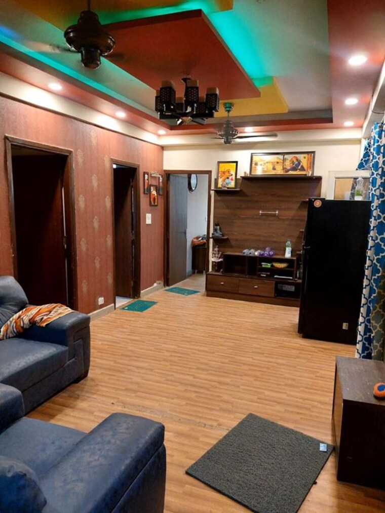 Living Room, supertech-eco-village-ii 2 Bedroom 1106 Sq.Ft. Apartment In Sector 16b Greater Noida Greater Noida 10691738