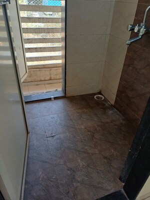 Bathroom in 1 BHK Apartment at Mahape – for Rent