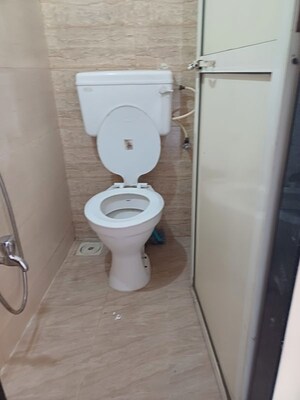 Bathroom in 1 BHK Apartment at Mahape – for Rent
