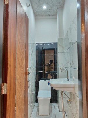 Bathroom in 3 BHK Builder Floor at Govindpuram – for Sale