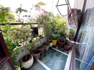 Balcony in 2 BHK Apartment at Malviya Nagar – for Rent