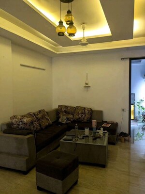 Living Room in 1 BHK Apartment at Saket – for Rent